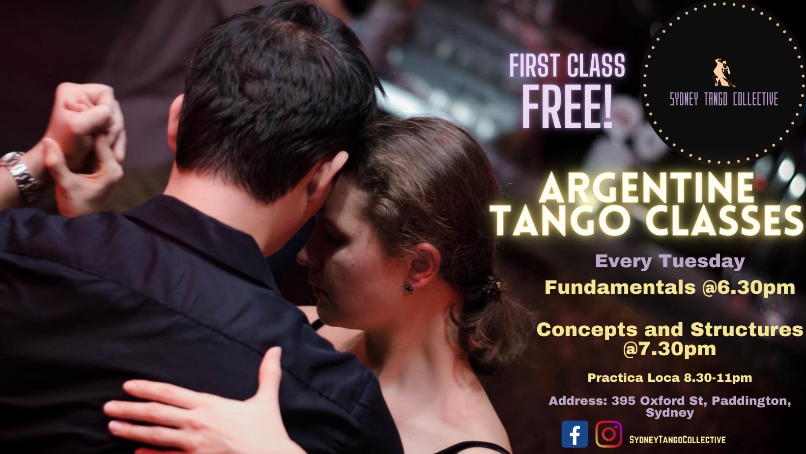 Beginners Argentine Tango Classes