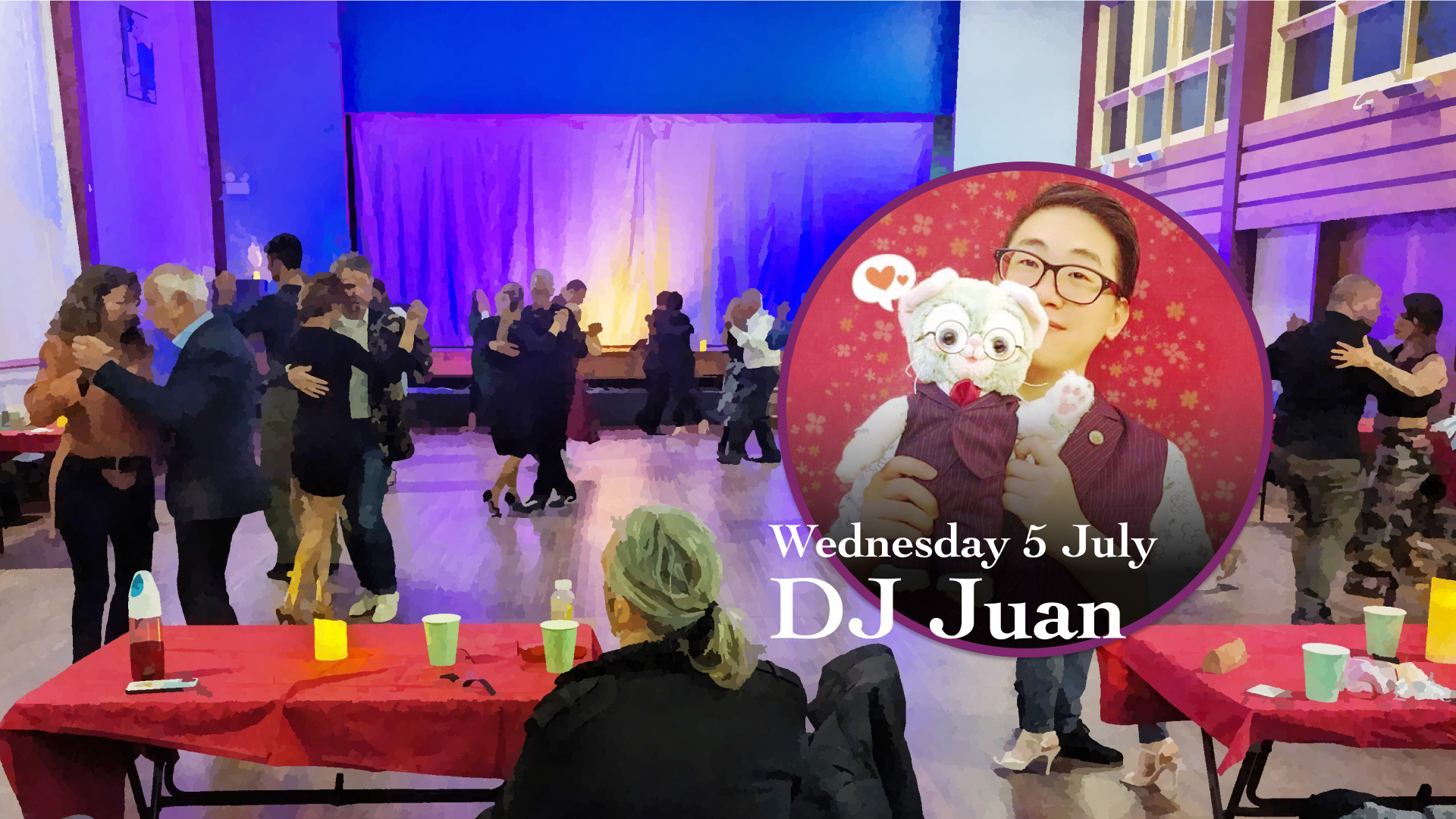 DJ Juan plays for Synergy on Wednesday 5 July