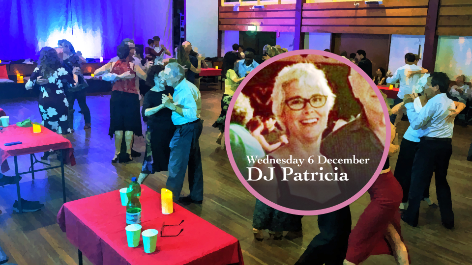 Tango DJ Patricia plays on 6 Dec 2023