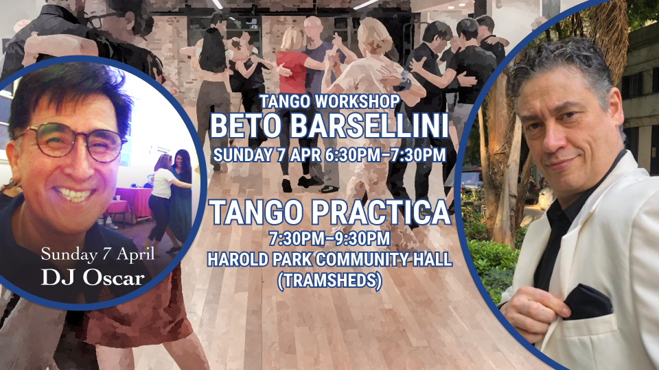 Tango Workshop w/ Beto Barsellini @ Sunday Practica